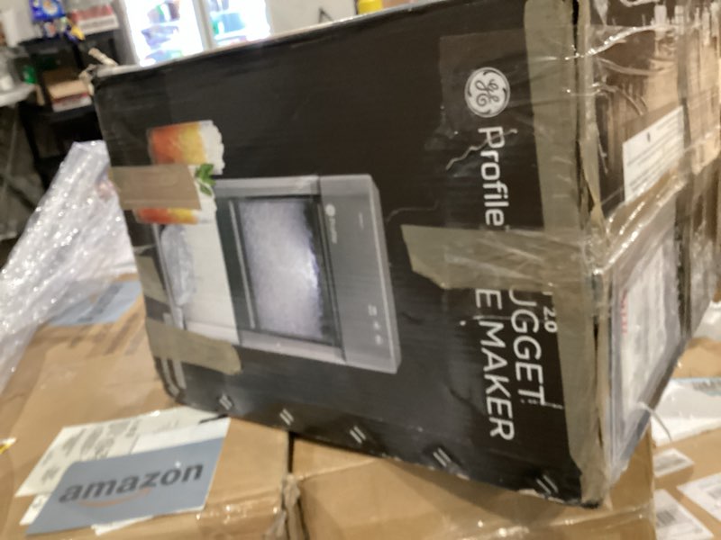 Condition photo showing As Is for Profile Opal 2.0 | Countertop Nugget Ice Maker | Ice Machine with WiFi Connectivity | Smart Home Kitchen Essentials | Stainless Steel Opal 2.0 Stainless Steel