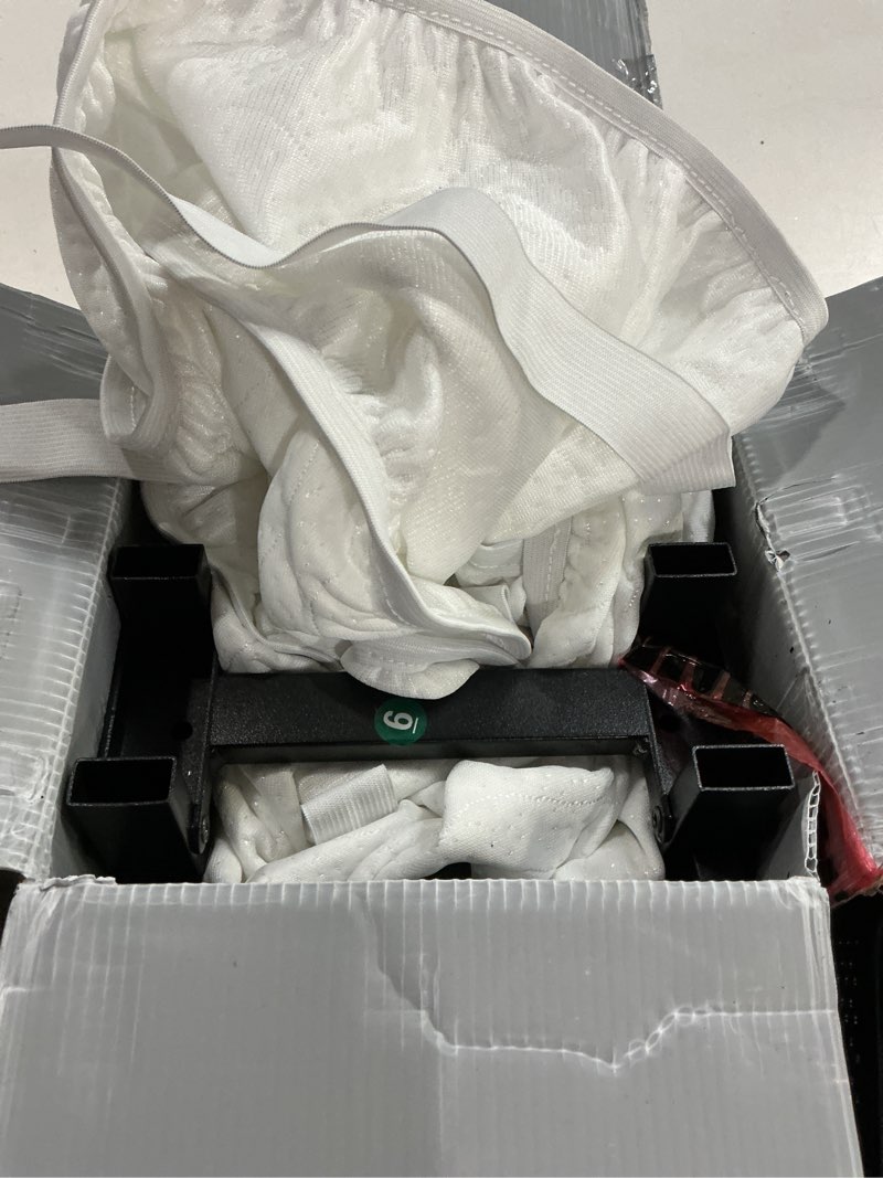 Condition photo showing Good Condition for Box Spring, Metal Frame Mattress Foundation with Fabric Cover, Easy Assembly, Noise-Free (7 Inch, Queen) 7 Inch Queen