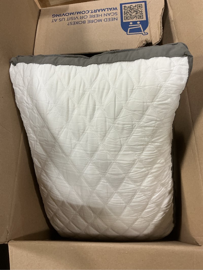 Condition photo showing Good Condition for WhatsBedding Memory Foam Body Pillow with Removable Pillowcase-Fluffy Body Pillows for Adults -Large Long Bed Pillows for Sleeping - 20x54 inch, White White Quilted LONG BODY PILLOW