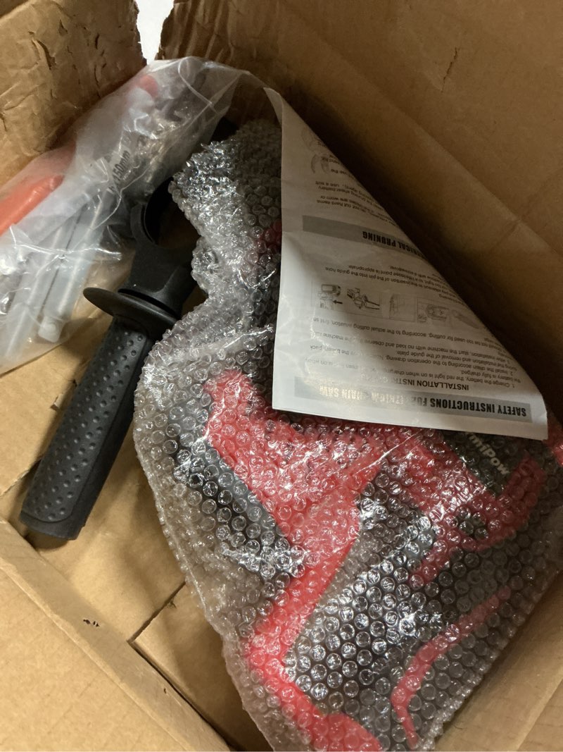 Condition photo showing Good Condition for sds-plus rotary hammer drill for milwaukee m18 battery, 2.6j impact brushless hammer drill with 4 mode operation, 360° rotating handle rotomartillo with 5 pcs drill & chisel set (no battery)