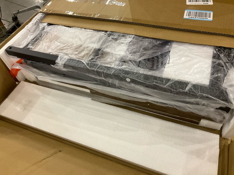 Hadulcet Adjustable C Table with Charging Station, Tiltable Desk C Shaped End Table for Couch, Over 