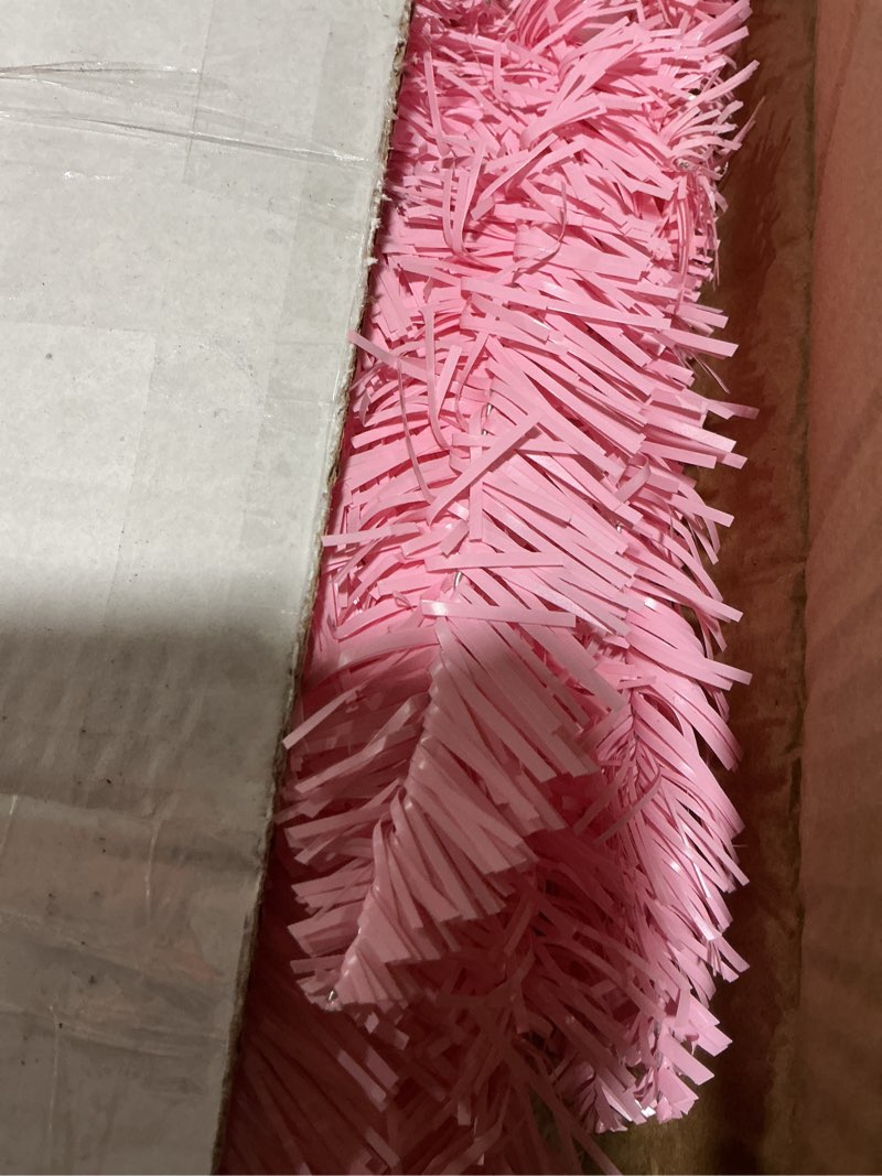 Condition photo showing Good Condition for Senjie 3FT Mini Christmas Tree, 160 PVC Branch Tips, Cherry Blossom Pink, Battery Operated Pink 3ft