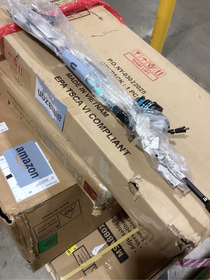 Condition photo showing As Is for PENN Pursuit III & Pursuit IV Spinning Reel and Fishing Rod Combo 3000 Size Reel - 7' - Medium Light - 1pc Pursuit IV Le INCOMPLETE  DAMAGED 