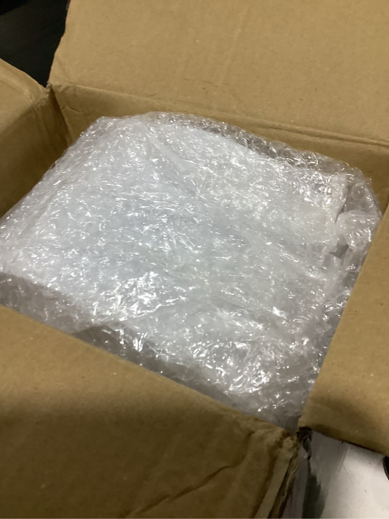 Condition photo showing Good Condition for focusline 100 count white plastic plates 10 inch, disposable heavy duty dinner plates- premium hard plastic plates fancy disposable white plates for weddings, parties and events 10 inch white plates