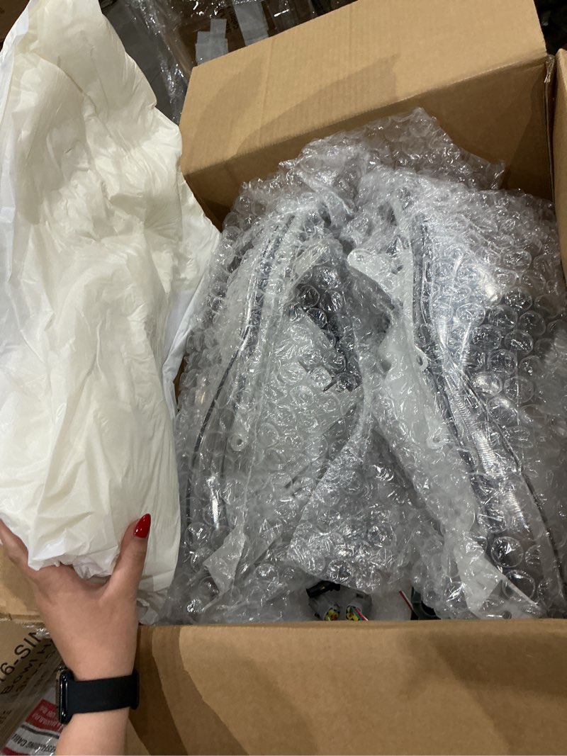 Condition photo showing Good Condition for gxywady headlight assembly replacement for 2007-2011 yaris sedan halogen projector headlamp headlights pair left and right side