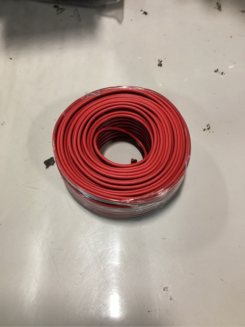 TYUMEN 16 Gauge Wire 100 Feet, 16/2 AWG Red Black Low Voltage Pure Copper Wire, 16AWG 2 Conductors S