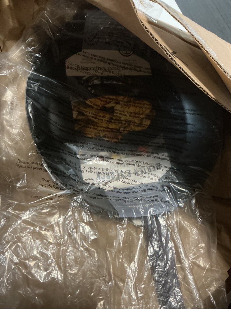 Condition photo showing New/Like New for merten & storck pre-seasoned carbon steel 12" frying pan skillet, fast heating, naturally nonstick, induction & oven safe, high-heat & open flame compatible, perfect for searing grilling & camping