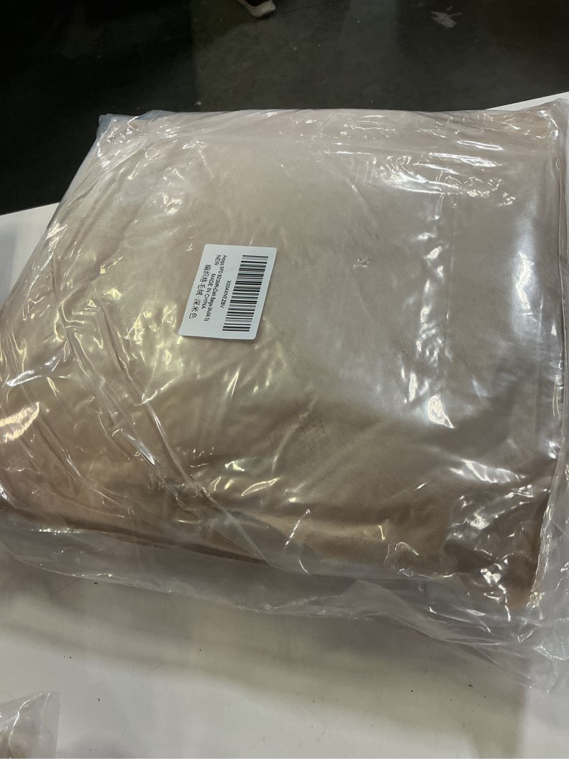 Condition photo showing New/Like New for waterproof dog bed cover non slip couch cover for dogs washable soft faux fur sofa cover couch covers for 3 cushion couch sofa pet friendly (dark beige, 34x94.5?1pc?) dark beige 34x94.5?1pc?