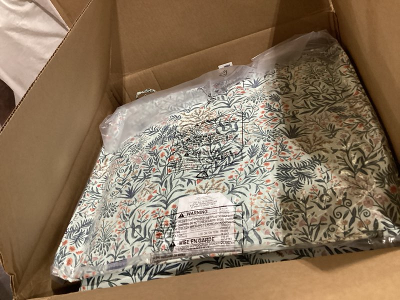Condition photo showing Good Condition for arden outdoor deep seat cushion set 22 in x 24 in, weather-proof, rain-proof, fade resistant patio cushion for chair, sofa, and couch pistachio botanical polyfill pistachio botanical