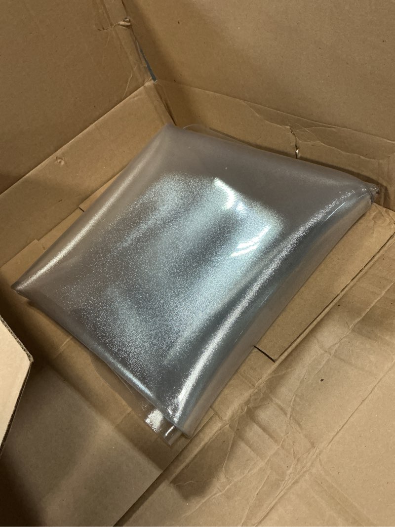 Condition photo showing Good Condition for kuyal clear chair mat for hard floors 48 x 48 inches transparent floor mats wood/tile protection mat for office & home(48" x 48" square)