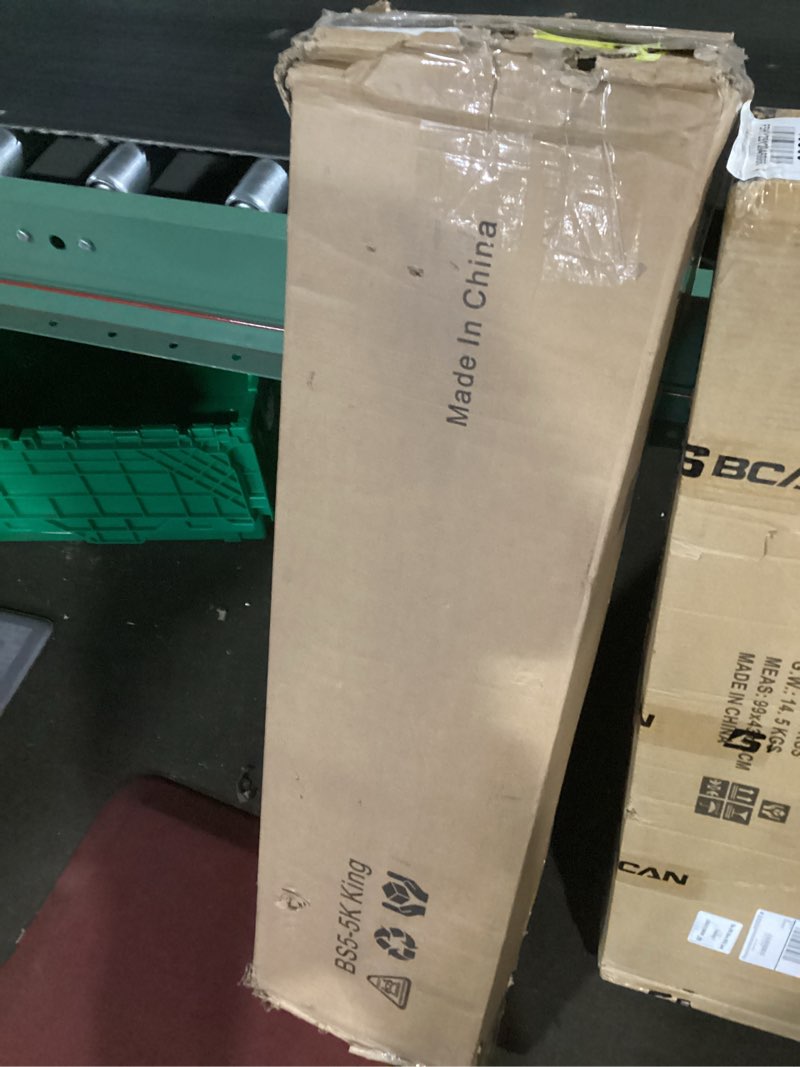 Condition photo showing New/Like New for King Box Spring for King Bed,5 Inch King Size Box Spring Only with 3000lbs Max Weight Capacity Durable Mattress Foundation Easy Assembly, Non-Slip, Noise Free King 5 Inch