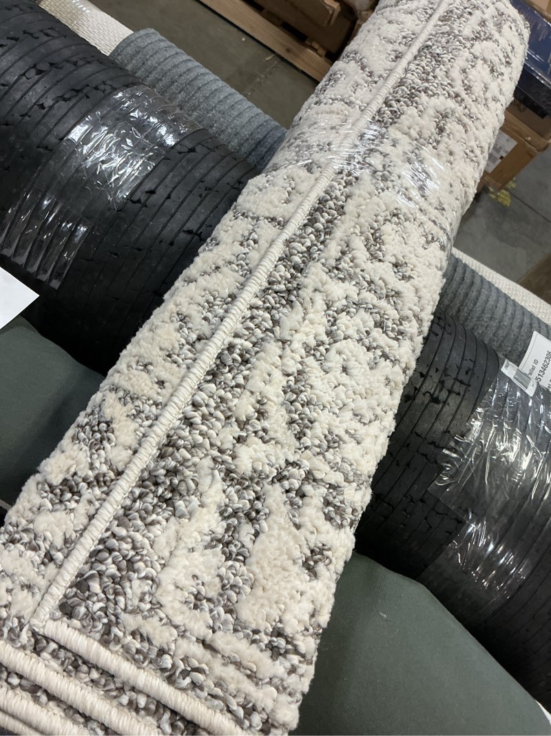 Condition photo showing Good Condition for Loloi Magnolia Home by Joanna Gaines Gigi Collection GIG-02 Ivory/Stone 2'-7" x 7'-6" Runner Rug