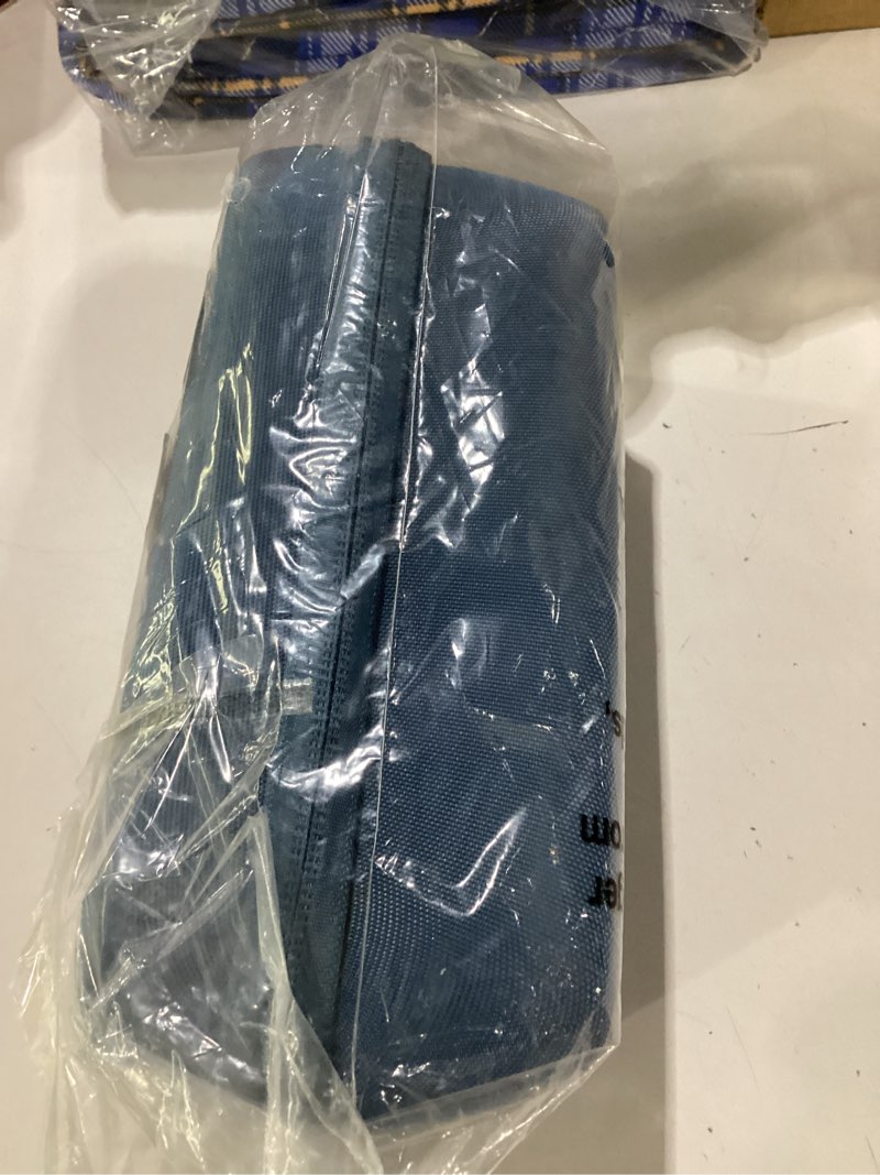 Condition photo showing As Is for eva hard case for jbl flip7/6/5 waterproof portable bluetooth speaker, fit for jbl flip 4 premium travel protecrive carrying storage bag(blue)