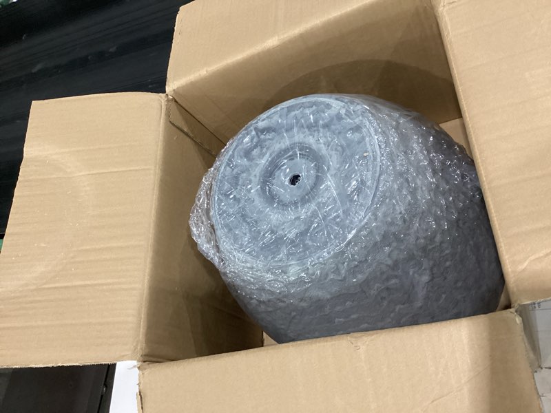 Condition photo showing Good Condition for la jolie muse 14.2/11.3/8.6 inch planters,set of 3 indoor/outdoor round planters,grey tree planters,plant container with drain holes,flower pots for patio and deck 14.2+11.3+8.6 rock gray