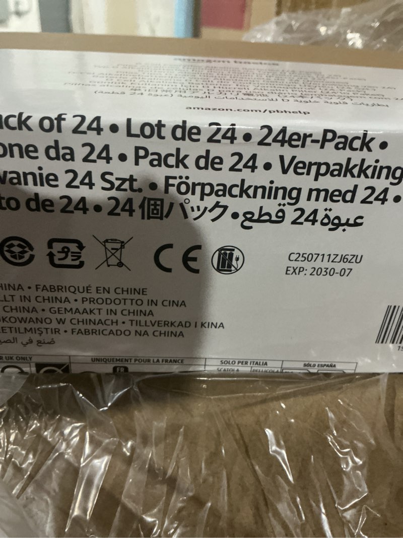 Condition photo showing New/Like New for amazon basics d cell all-purpose alkaline batteries, 5-year shelf life, 96 count, 4 packs of 24