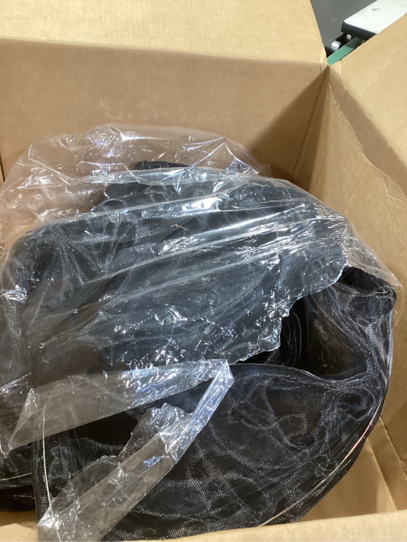 Condition photo showing Good Condition for 46" heavy duty monarch butterfly habitat, outdoor collapsible insect mesh cage terrarium pop-up with zipper protection and detachable bottom 23 x 23 x 46 inches removable bottom 46" tall