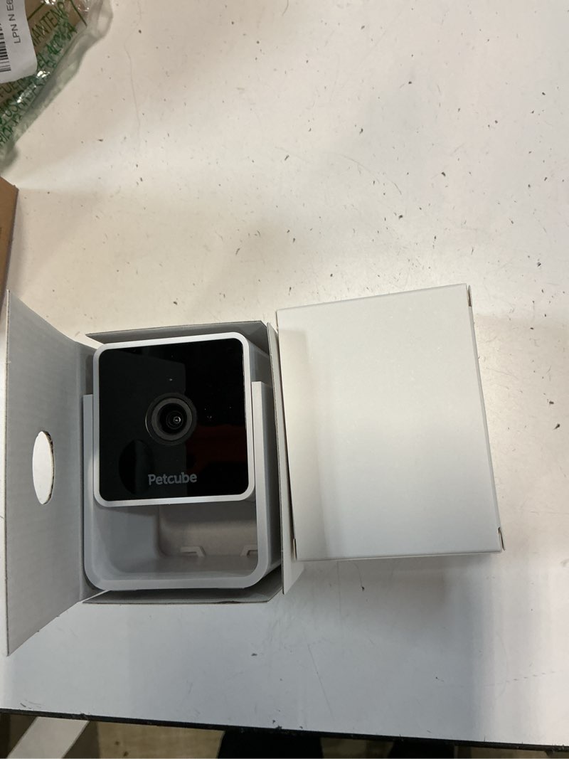 Condition photo showing Good Condition for petcube cam | indoor wi-fi pet and security camera with phone app, pet monitor with 2-way audio and video, night vision, 1080p hd video and smart alerts for ultimate home security 1 cam – camera only