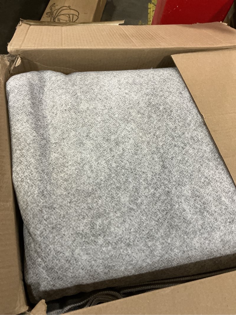 Condition photo showing As Is for Area Rugs 9x12 Living Room: Lagre Vintage Living Room Rug with Non-Slip Backing Low Pile Rugs Soft Indoor Floor Thin Carpet Non Shedding Neutral Carpets for Bedroom Dining Room Farmhouse Nursery Blue 9' x 12' (Rectangular) Blue