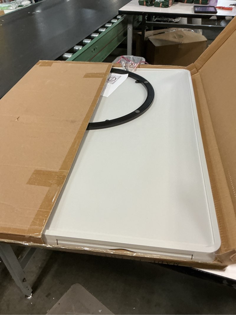 Condition photo showing item condition for ALL4JIG 1500 Pieces Lightweight Rotating Plastic Puzzle Board with 6 Sliding Drawers and Protective Cover, 360° Lazy Susan Design, 34.25"x26.38" Portable Spinning Puzzle Table for Adults, Ideal Gift