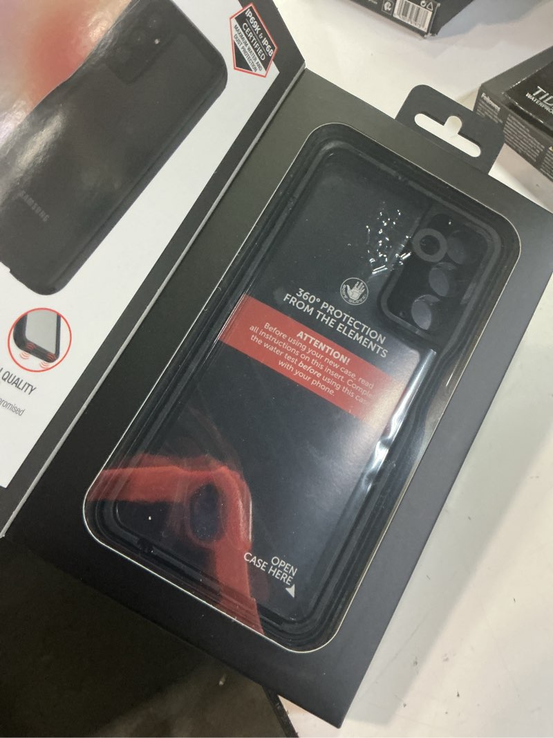 Condition photo showing New/Like New for body glove tidal waterproof phone case for samsung galaxy a25 5g - black/clear