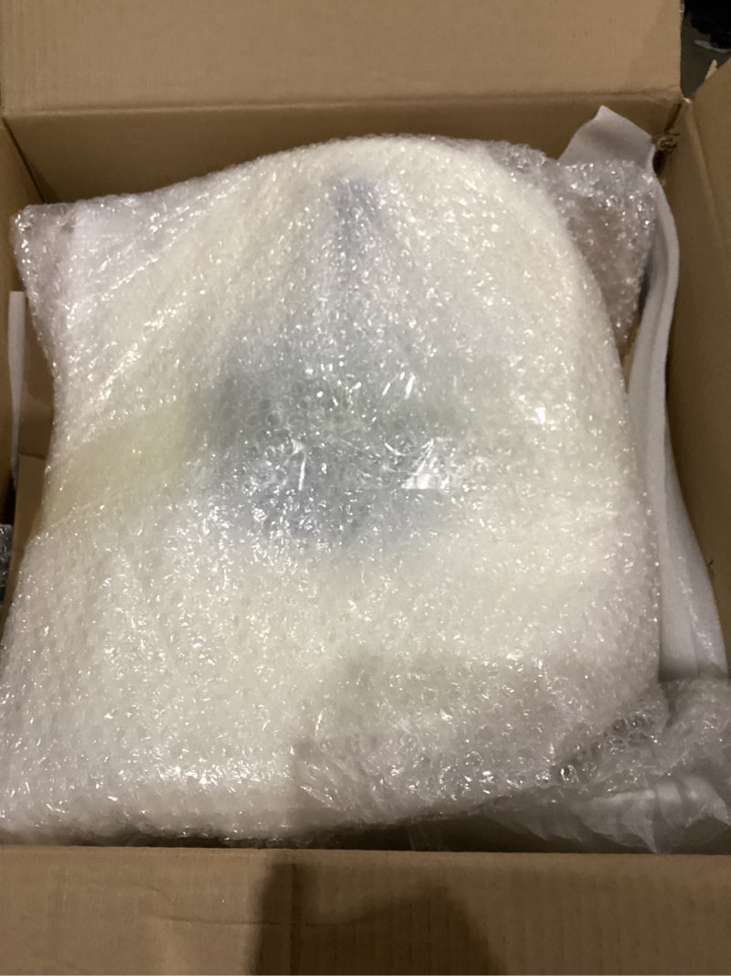 Condition photo showing As Is for Antlu Saddle Stool Rolling Chair for Medical Lash Massage Salon Kitchen Spa,Adjustable Hydraulic Stool with Wheels (Beige) Beige Without Backrest