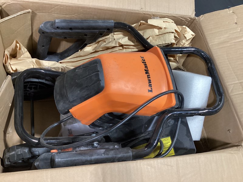 Condition photo showing Good Condition for lawnmaster te1216m electric tiller 12-amp, 16-inch