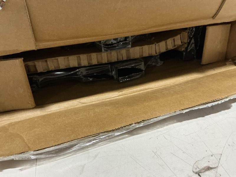 Condition photo showing New/Like New for (unknown size) new jeto metal bed frame,twin size bed frame with storage space,heavy duty sturdy mattress foundation,easy assembly,no box spring needed, black,14 inch,twin twin 14 inch
