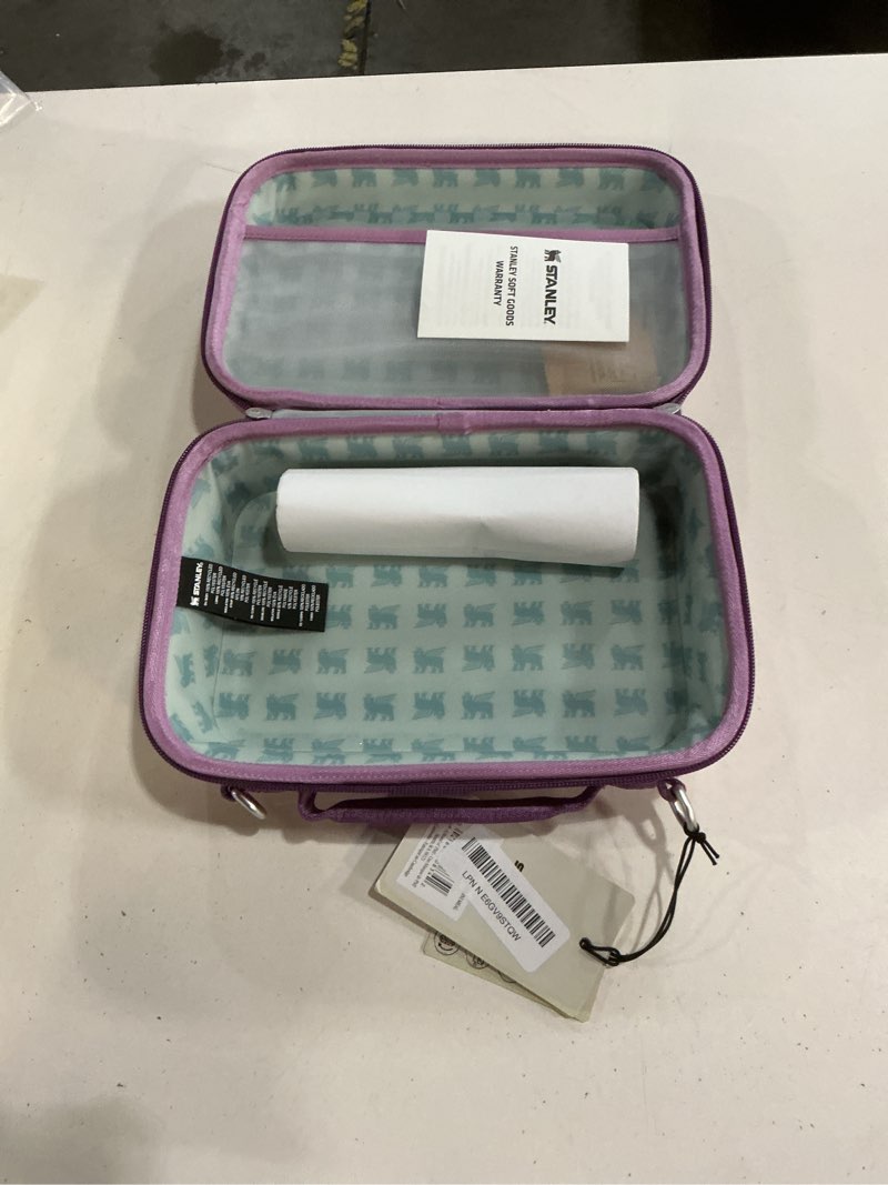 Condition photo showing Good Condition for stanley all day mini lunch box | 4.2-quart | eva insulated lunch bag | crush resistant | adjustable strap | bpa-free | lilac 4 qt lilac