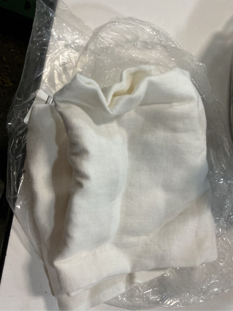 Condition photo showing Good Condition for european linen euro sham, euro, white