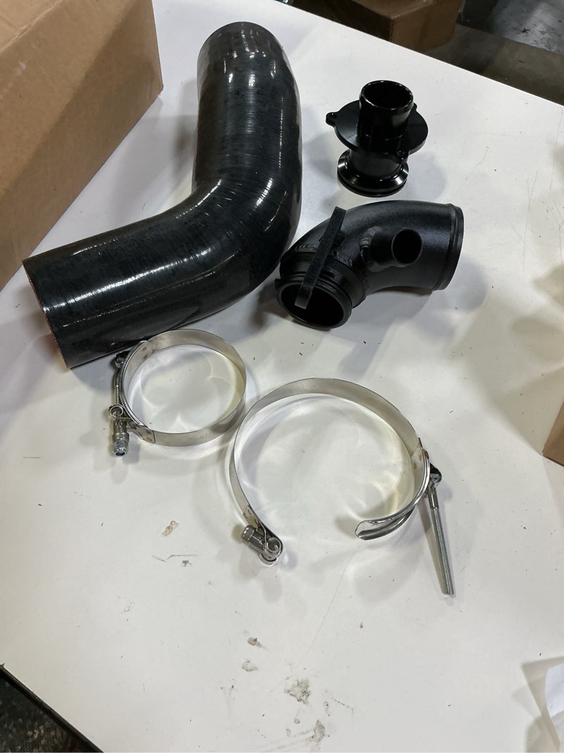 Condition photo showing Good Condition for intake hose pipe for vw for golf mk7 r 2015-2024 turbo inlet elbow muffler delete with silicone intake hose ea888 3gen car induction kit(black)