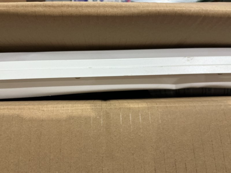 Condition photo showing As Is for sunco 2x2 led flat panel lights for drop ceiling, troffer replacement light fixture, 5200 lm, selectable features, 30w/35w/40w, 4000k/5000k/6000k, dimmable (0-10v) etl/dlc 2 pack. 3 cct in one (4000k, 5000k, 6000k) 2x2