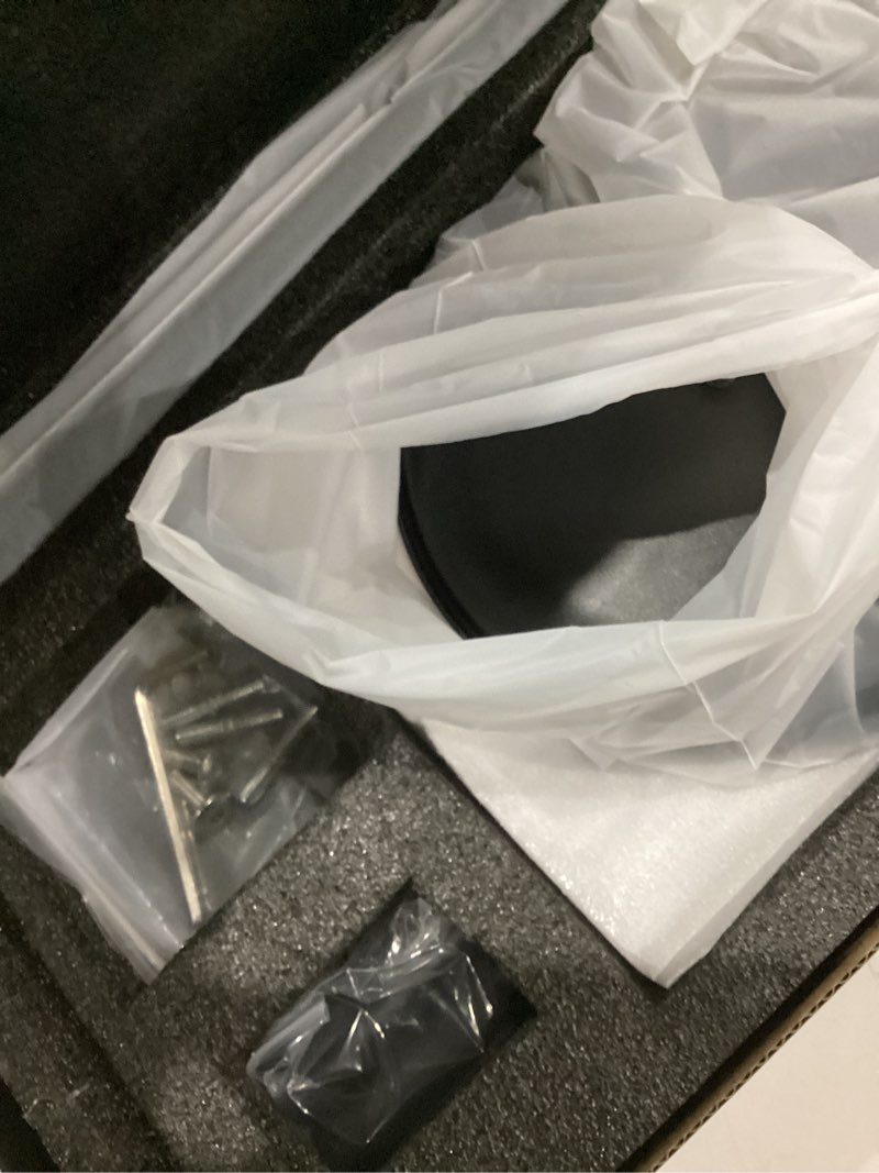 Condition photo showing As Is for Toilet Paper Holder Stand for Bathroom Floor Standing Toilet Roll Dispenser Storages 4 Reserve Rolls, with Top Storage Shelf for Cell Phones, Wipe, Wallet and More(Black) Black Stainless Steel