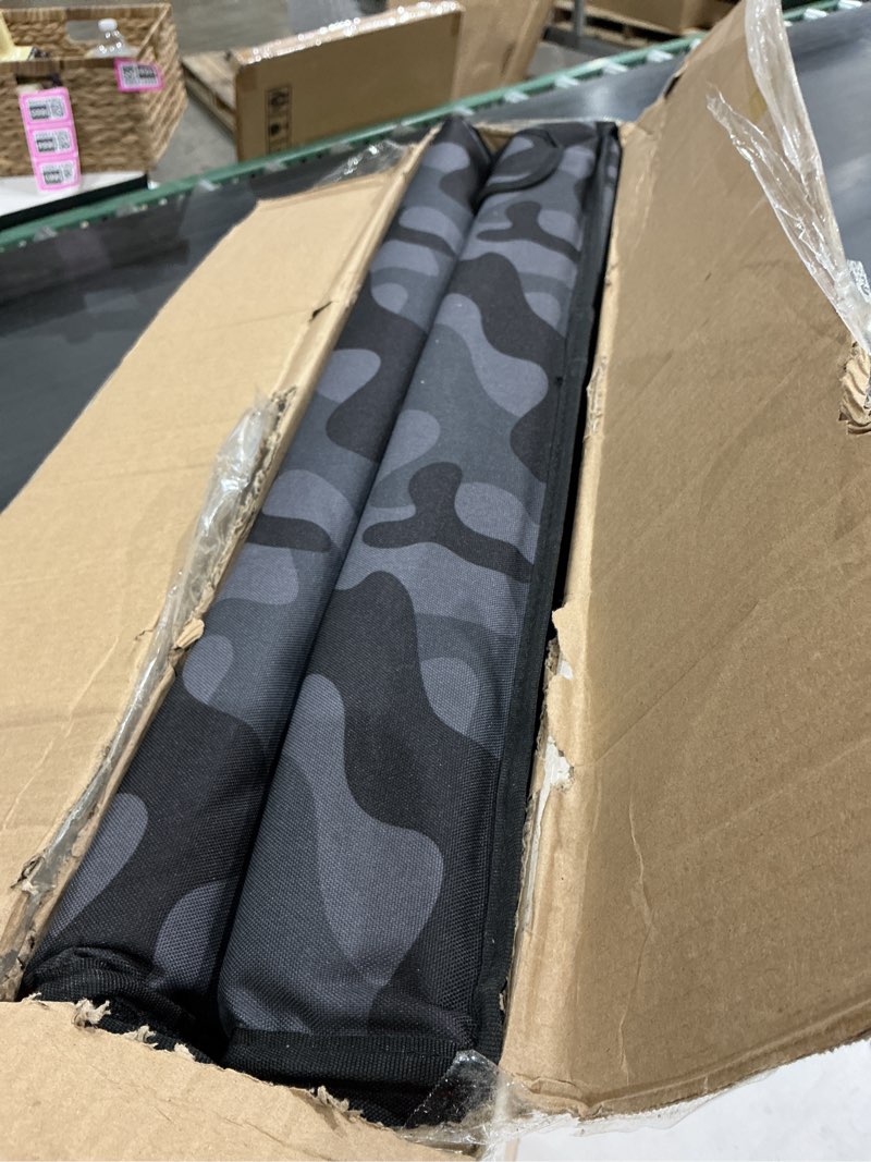 Condition photo showing Good Condition for heated cat house for outside, insulated weatherproof heated outdoor cat house with waterproof eaves & escape door, elevated outdoor cat shelter for feral stray cat (black camo, 25.6"x16.5"x18") black camo 25.6"x16.5"x18"