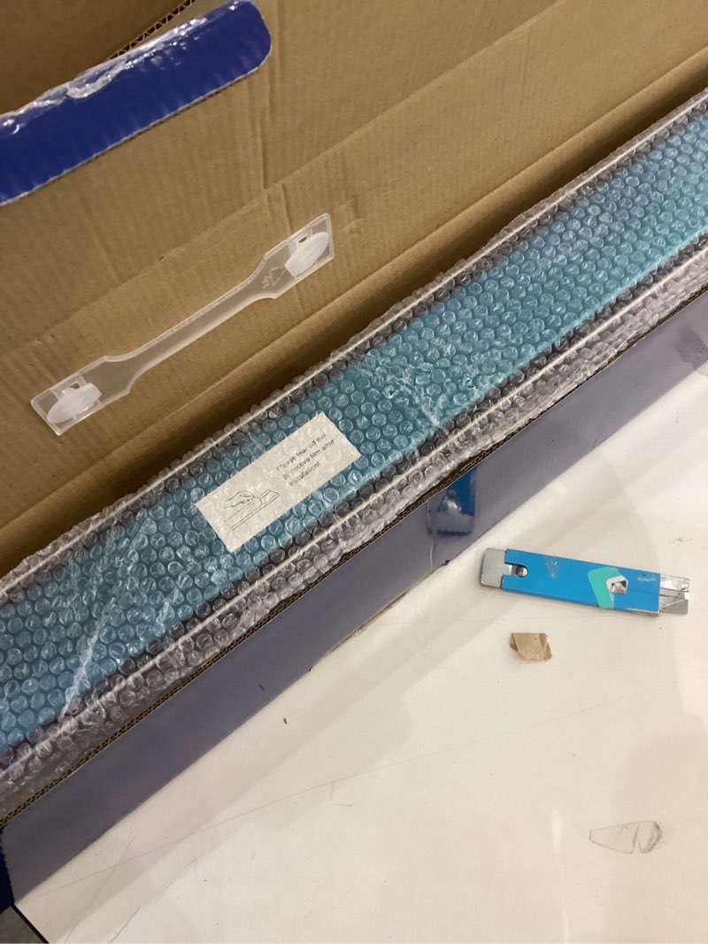 Condition photo showing New/Like New for DLONE Linear Shower Drain | 36" AISI 304 Stainless Steel Linear Drain, Brushed Nickel Shower Drain with Tile Insert Panel & Adjustable Feet, Long Rectangle Shower Floor Drain in Bathroom, Balcony etc Brushed Nickel 36 Inch