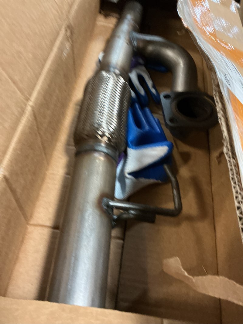 Condition photo showing As Is for exhaust pipe for 2009-2012 honda ridgeline