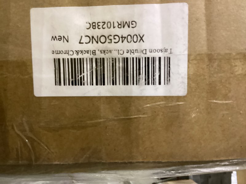 Tajsoon double chackers black chrome