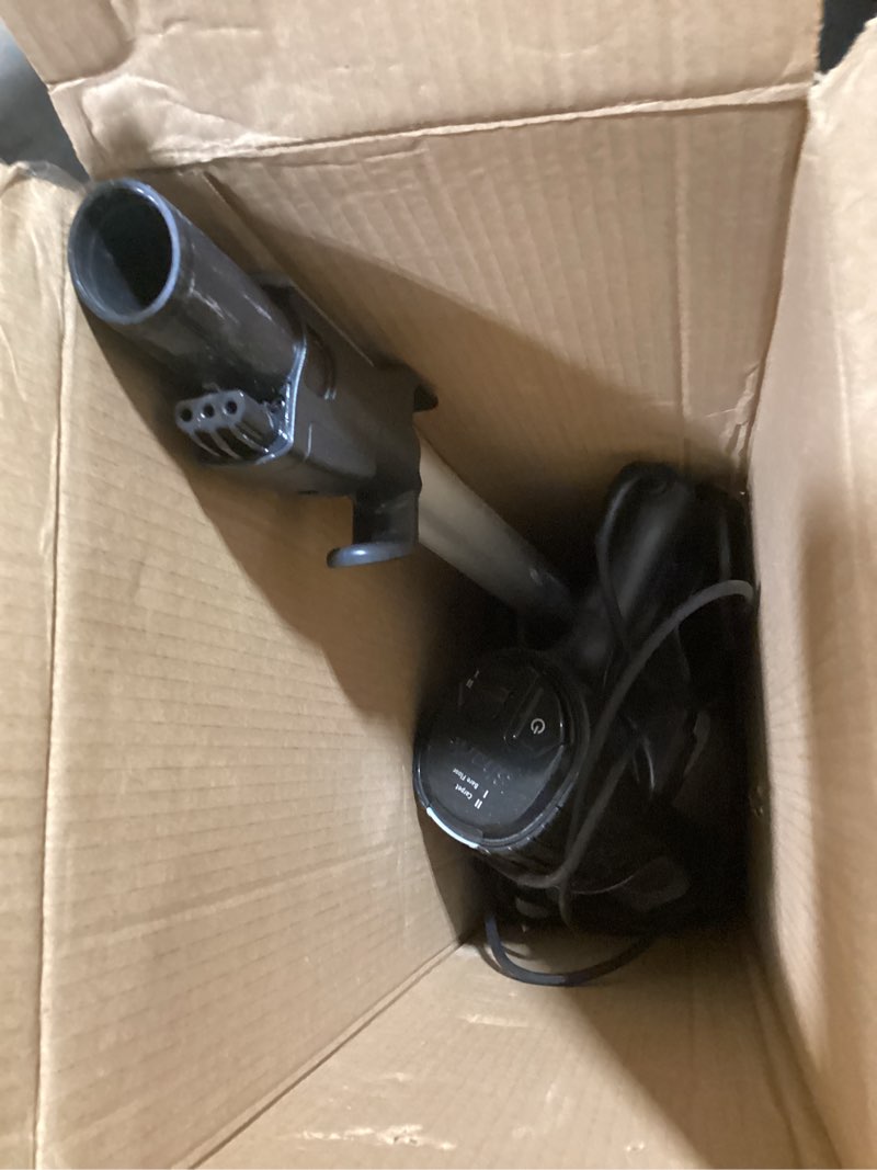 Condition photo showing Good Condition for Shark HZ3002 Stratos Ultralight Corded Stick Vacuum with DuoClean PowerFins HairPro, Self-Cleaning Brushroll, & Odor Neutralizer Technology, Navy Stratos w/ DuoClean & Odor Tech