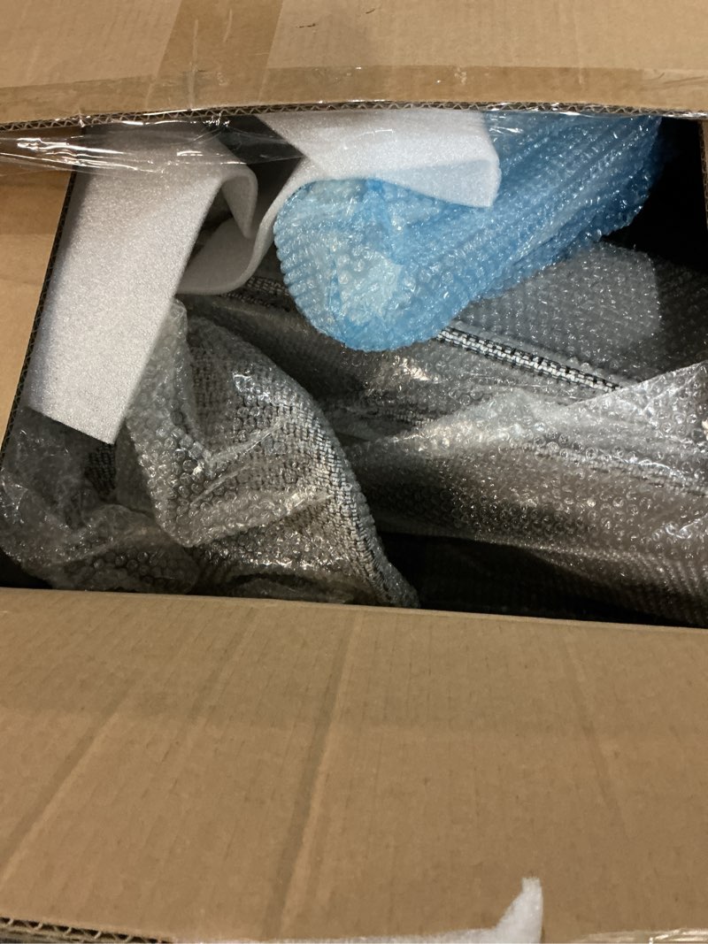 Condition photo showing New/Like New for Ergonomic Office Chair with Footrest-Mesh Desk Chair with Adjustable Headrest, 5D Armrests, 3D Lumbar Support & Adjustable Backrest, High Back Swivel Computer Chairs, Heavy Duty Metal Base 400lbs Grey