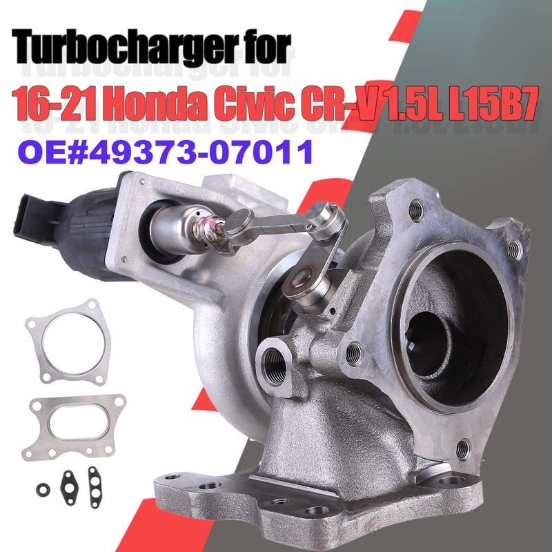 (Similar)New Turbo Turbocharger Fit For 2016-2021 Honda Civic CR-V 1.5L L15B7 49373-07011