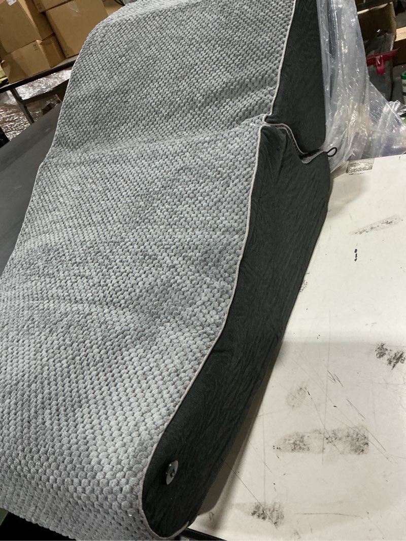 Condition photo showing As Is for dog ramp for small dogs pet couch ramp slipless bottom multiple stages wave shaped small pet stair 3 tiers
