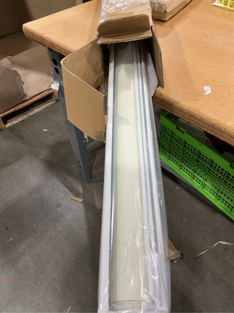 Condition photo showing New/Like New for allesin motorized blinds with remote smart blackout roller shades | all-in-one & ultra-quiet automatic electric power blinds for home office, sand-linen 36x72 100% blackout sand-linen 36"w x 72"h