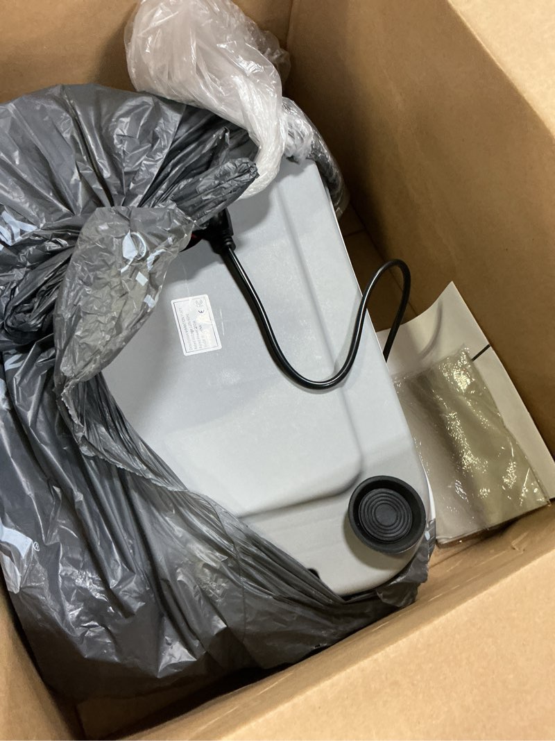 Condition photo showing Good Condition for Vibration Plate Exercise Machine Weight Loss, Full Body Shaker Workout Vibration Plates Lymphatic Drainage, Stand Shake Vibrating Plate for Women Men 450 Lbs Capacity Fitness Platform White