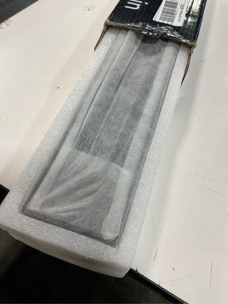 Condition photo showing Good Condition for Sharpeye 28 Inch Linear Shower Drain with Removable Wedge Wire Pattern Grate, Matte Black 304 Stainless Steel Rectangle Shower Floor Drain for Bathroom, CUPC Certified, with Hair Strainer 28-inch Matte Black