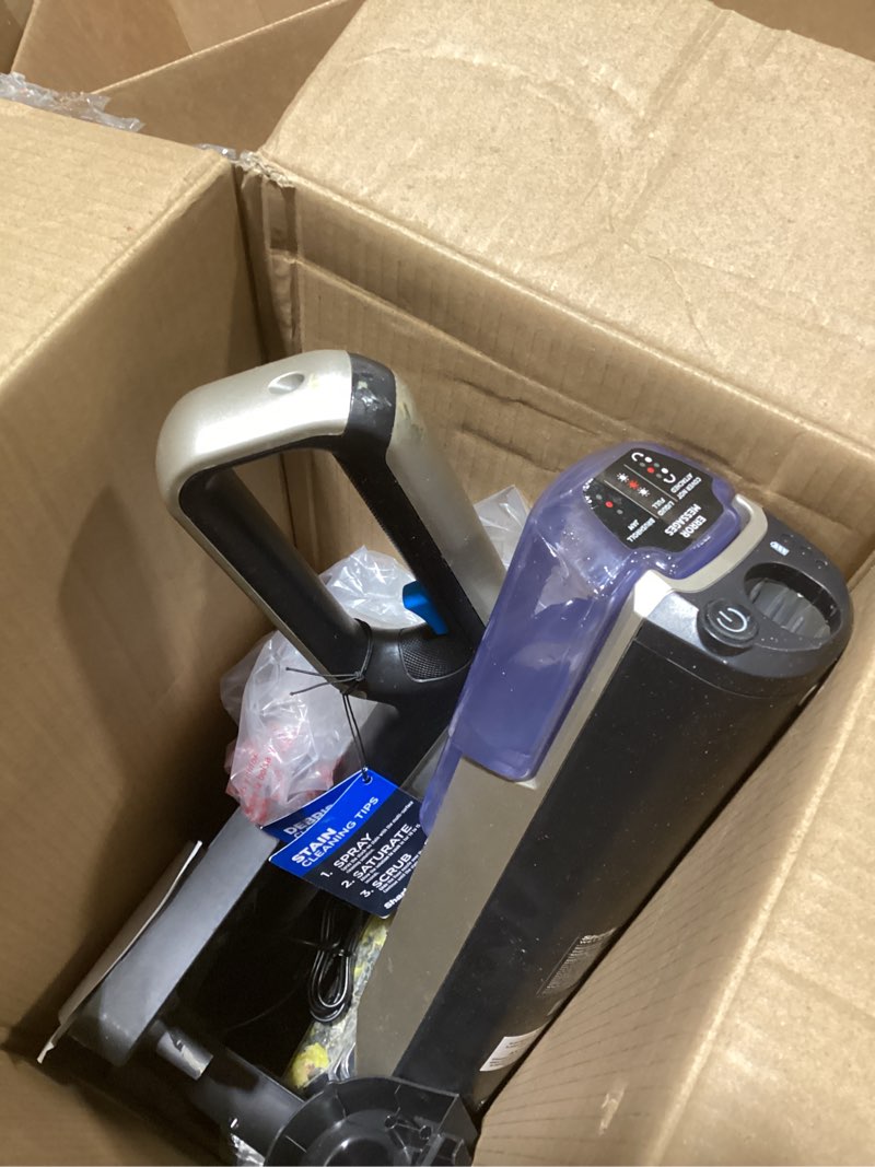 Condition photo showing As Is for Shark HydroDuo with Dirt-Reveal Technology, Cordless, Everyday Hard Floor Cleaning System, Wet & Dry Debris Pickup, Mops & Scrubs All at Once, Hardwood, Tile, Laminate & Stone, Stone Metallic, WW201