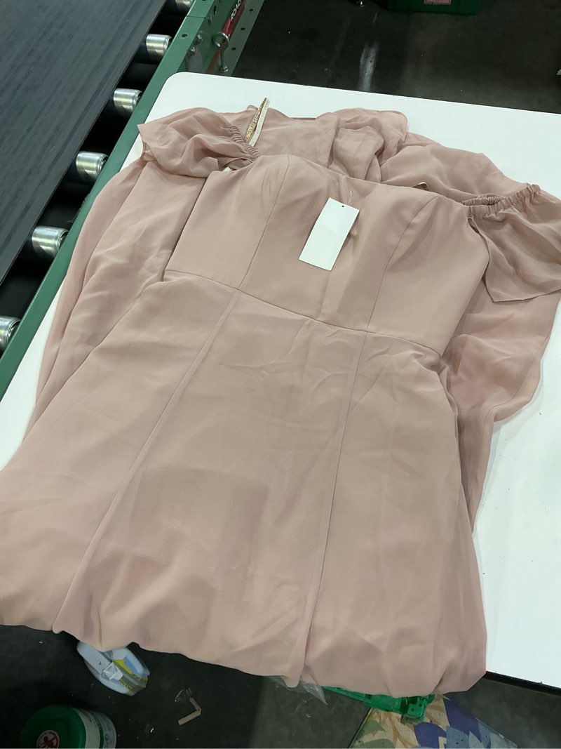 Condition photo showing New/Like New for jenny yoo elsie bridesmaid dress in clay size 2