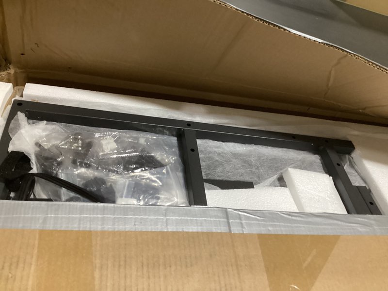 Condition photo showing Good Condition for Cyclysio Vanity Desk with Flip Top Mirror and Lights, Makeup Vanity Desk with Drawers, Dressing Table with Storage Shelves & Charging Station, Small Vanity for Small Spaces, Black