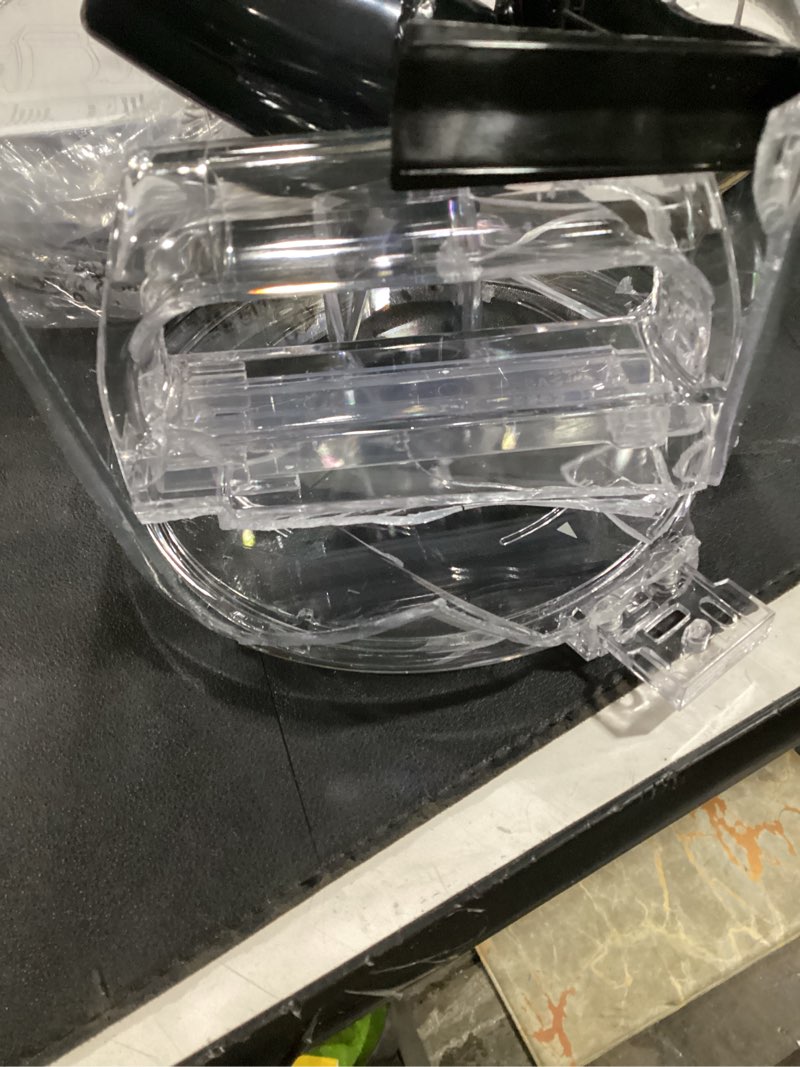 Condition photo showing As Is for hamilton beach bowl scraper 10 cup food processor - black 70730