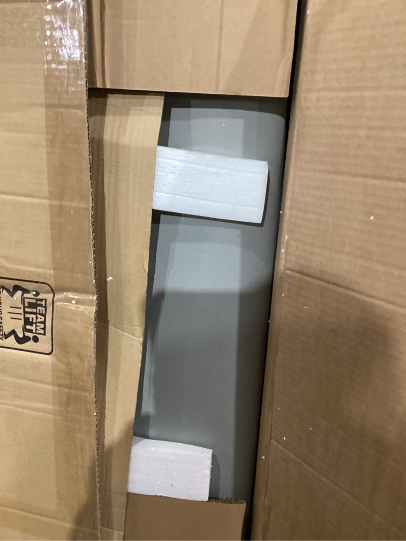 Condition photo showing Good Condition for ivation ez®-bed (full) inflatable air mattress with frame & built-in pump - 3 min self inflate/deflate - raised blow up bed with legs, auto shut off, premium coil design, wheeled portable case