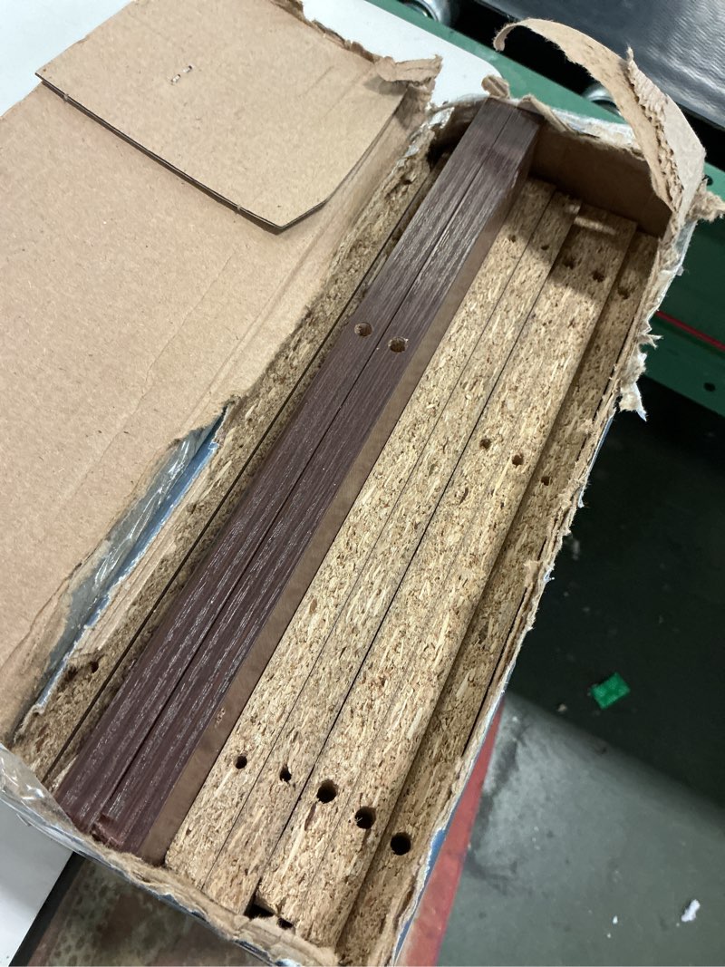 Condition photo showing As Is for ClosetMaid 4105 Cubeicals Organizer, 9-Cube, Dark Cherry Dark Cherry 9-Cube