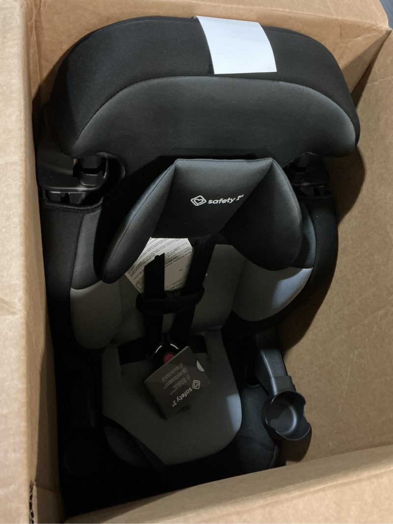 Condition photo showing Good Condition for safety 1st grand 2-in-1 booster car seat, converts from high back to belt-positioning booster, high back seat for kids 40-65, and belt-positioning 40-100 pounds, black sparrow